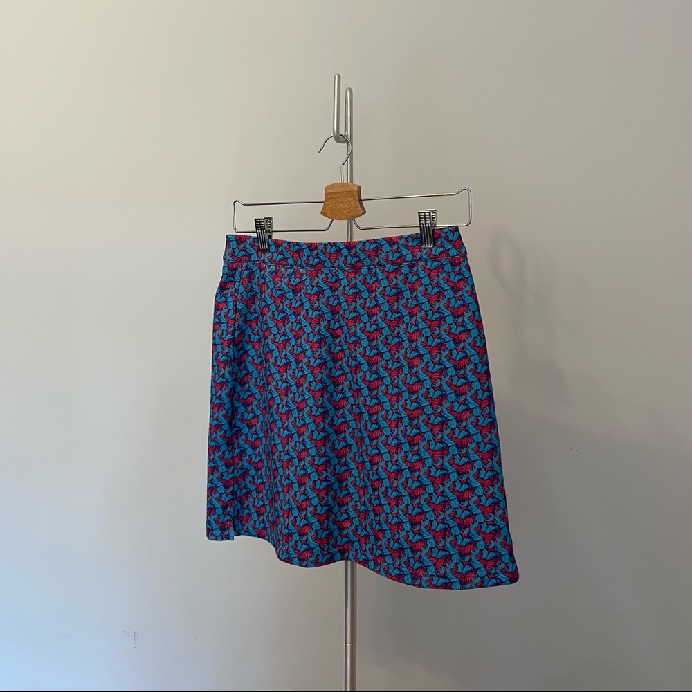 Peter Millar Butterfly Patterned Golf Skirtt